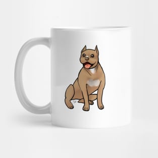 Dog - American Pitbull Terrier - Red Nose Cropped Mug